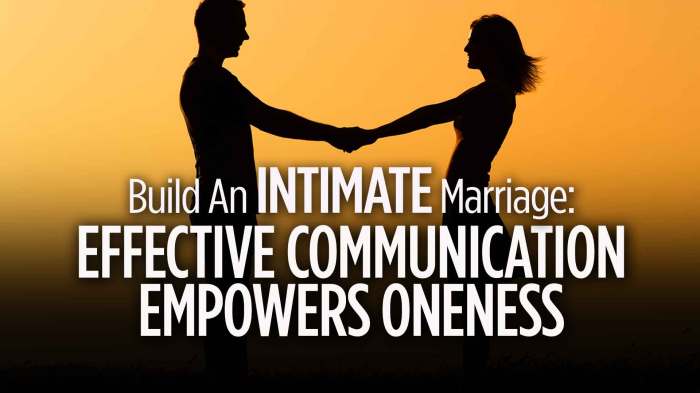 Effective communication in marriage