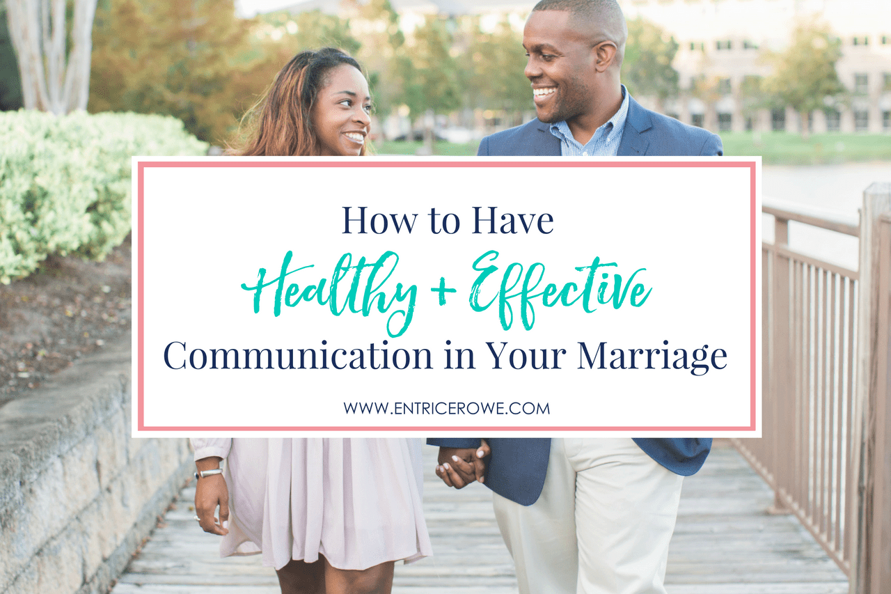 Effective communication in marriage