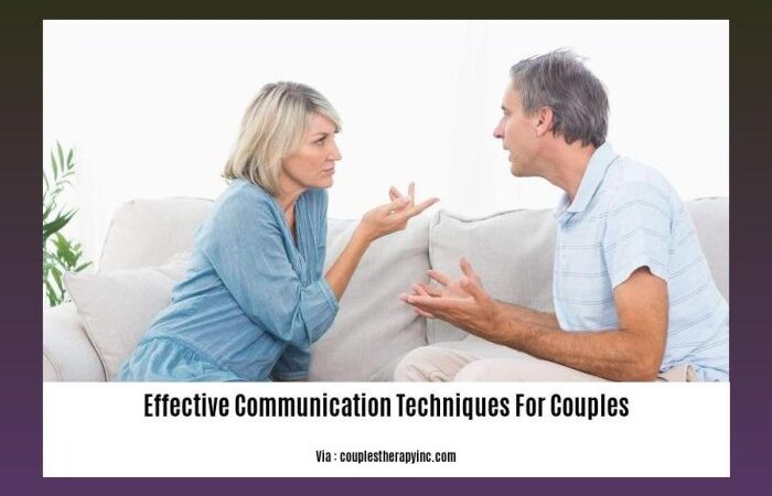 Communication techniques for couples